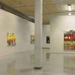 Sirpa Särkijärvi: Yleiskuva Beijing Mood -näyttelystä Galleria Mältinrannassa.
