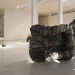 Yleiskuva Elisa Lientolan näyttelystä "Jossain piilee mieli" Galleria Mältinrannassa