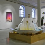 Yleiskuva HIMONA-näyttelystä Taidekeskus Mältinrannassa